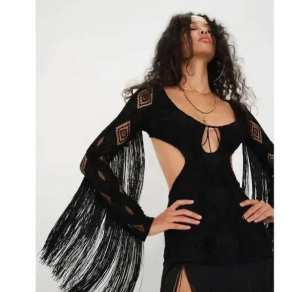 NEW For love & lemons Aubrey Mini dress - Picture 2 of 5